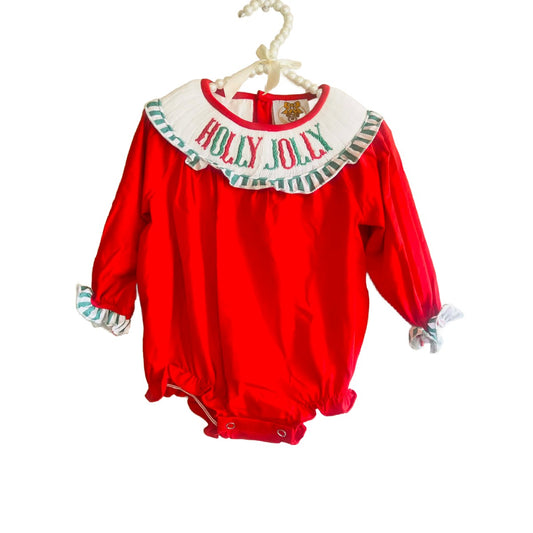 9M HOLLY JOLLY SMOCKED BUBBLE