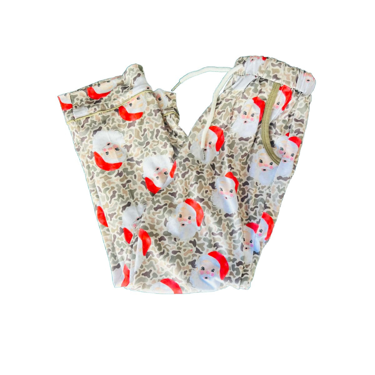 CAMO SANTA PANTS