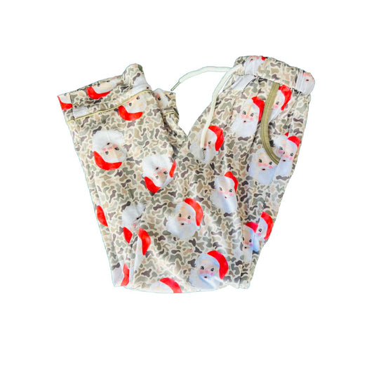 CAMO SANTA PANTS