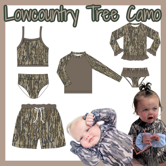 WS: LOWCOUNTRY TREE CAMO SWIM