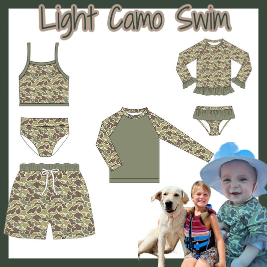 WS: LIGHT CAMO SWIM