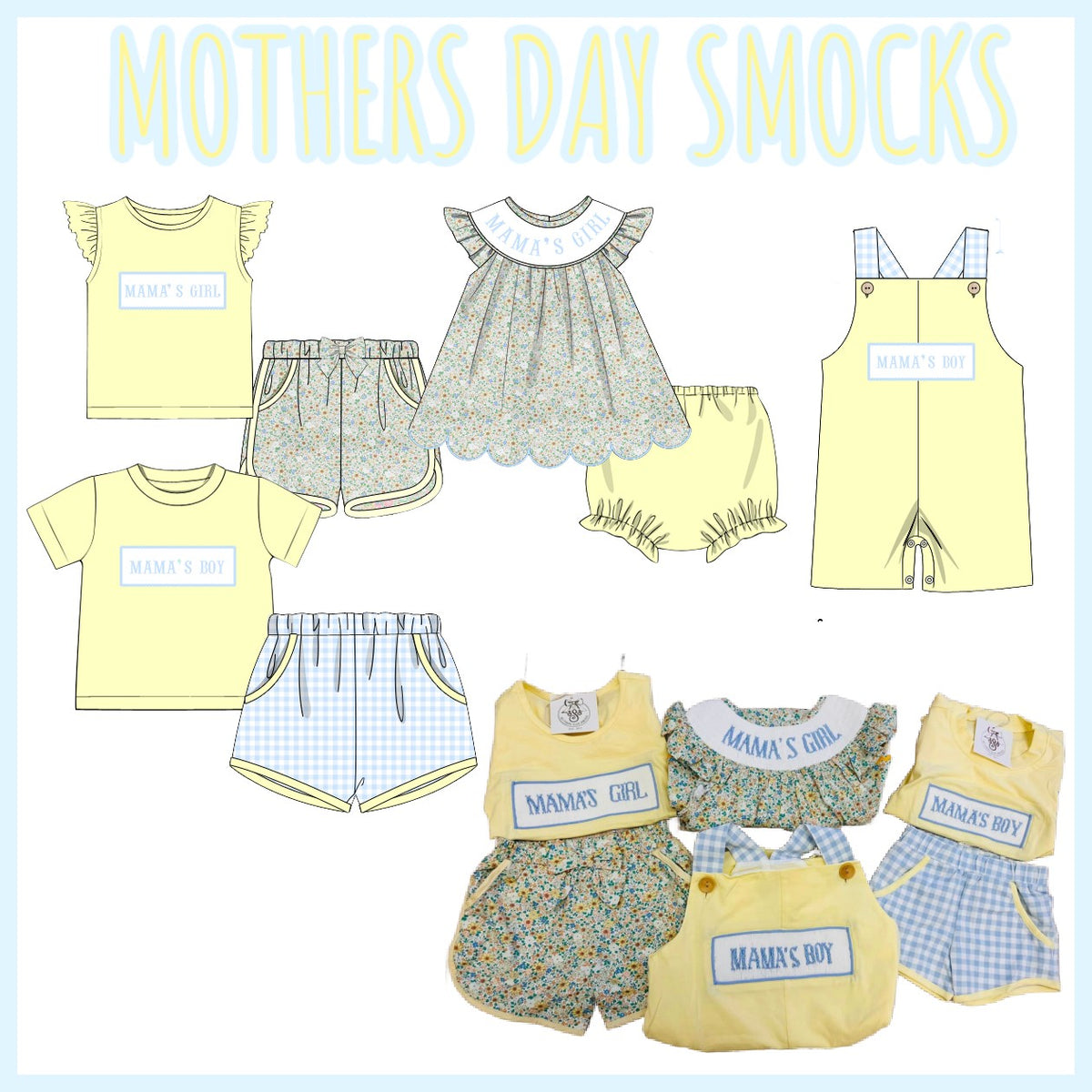 MOTHERS DAY SMOCKS – Southern Sass Smocks