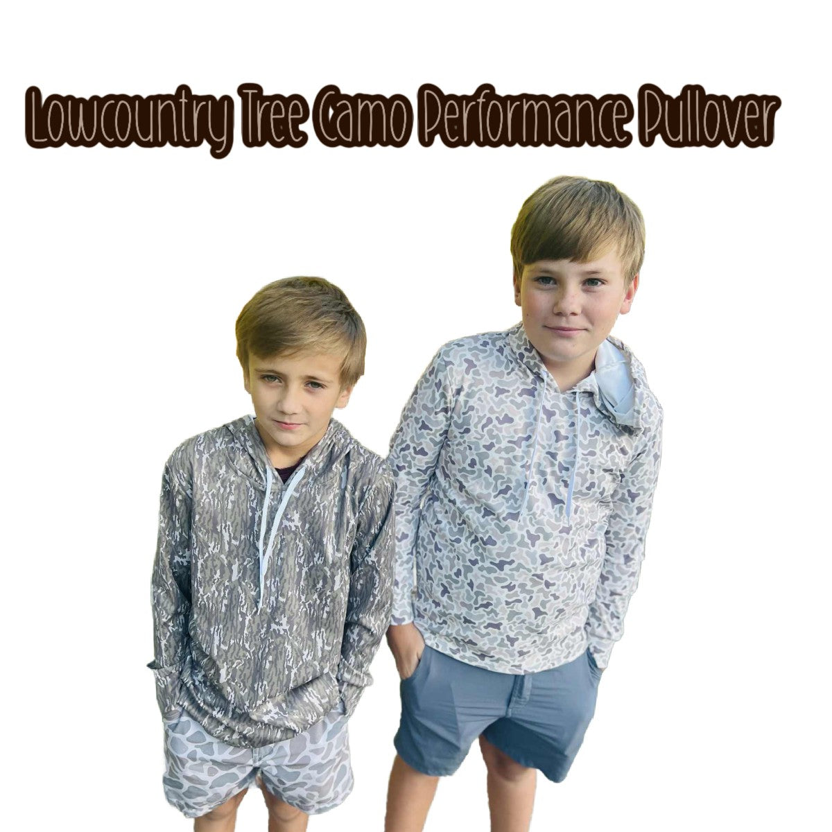 LOWCOUNTRY TREE CAMO PERFORMANCE PULLOVER