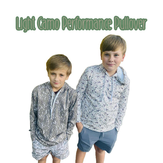 LIGHT CAMO CAMO PERFORMANCE PULLOVER