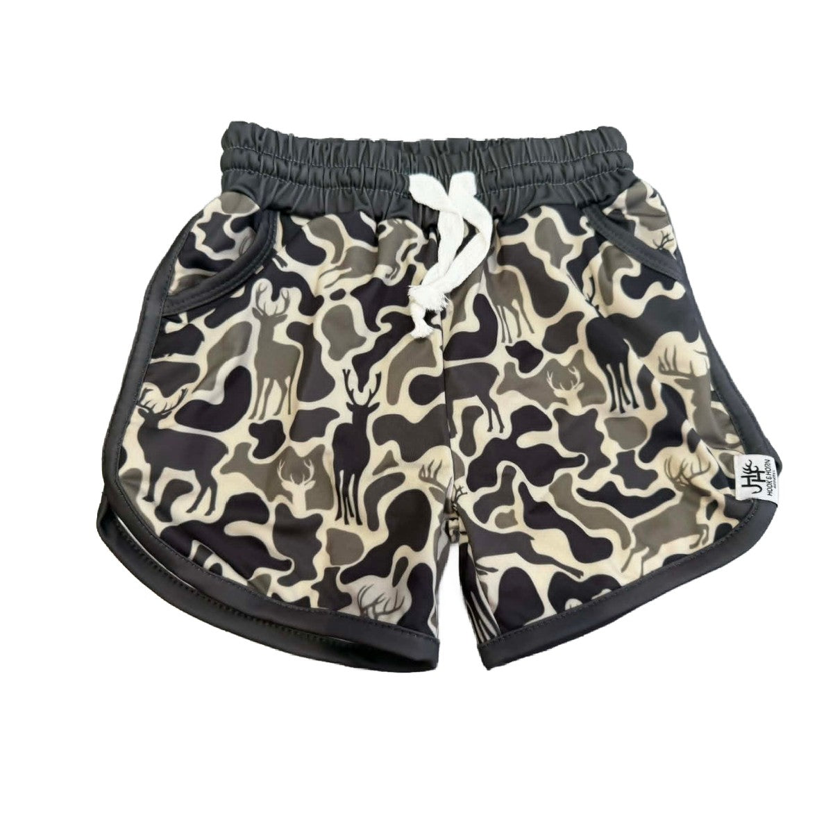 BROWN DEER CAMO SWIM