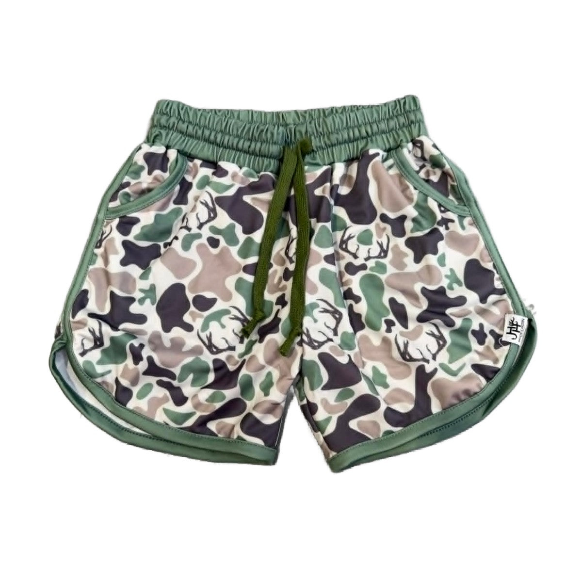 7/8 GREEN DEER CAMO SWIM