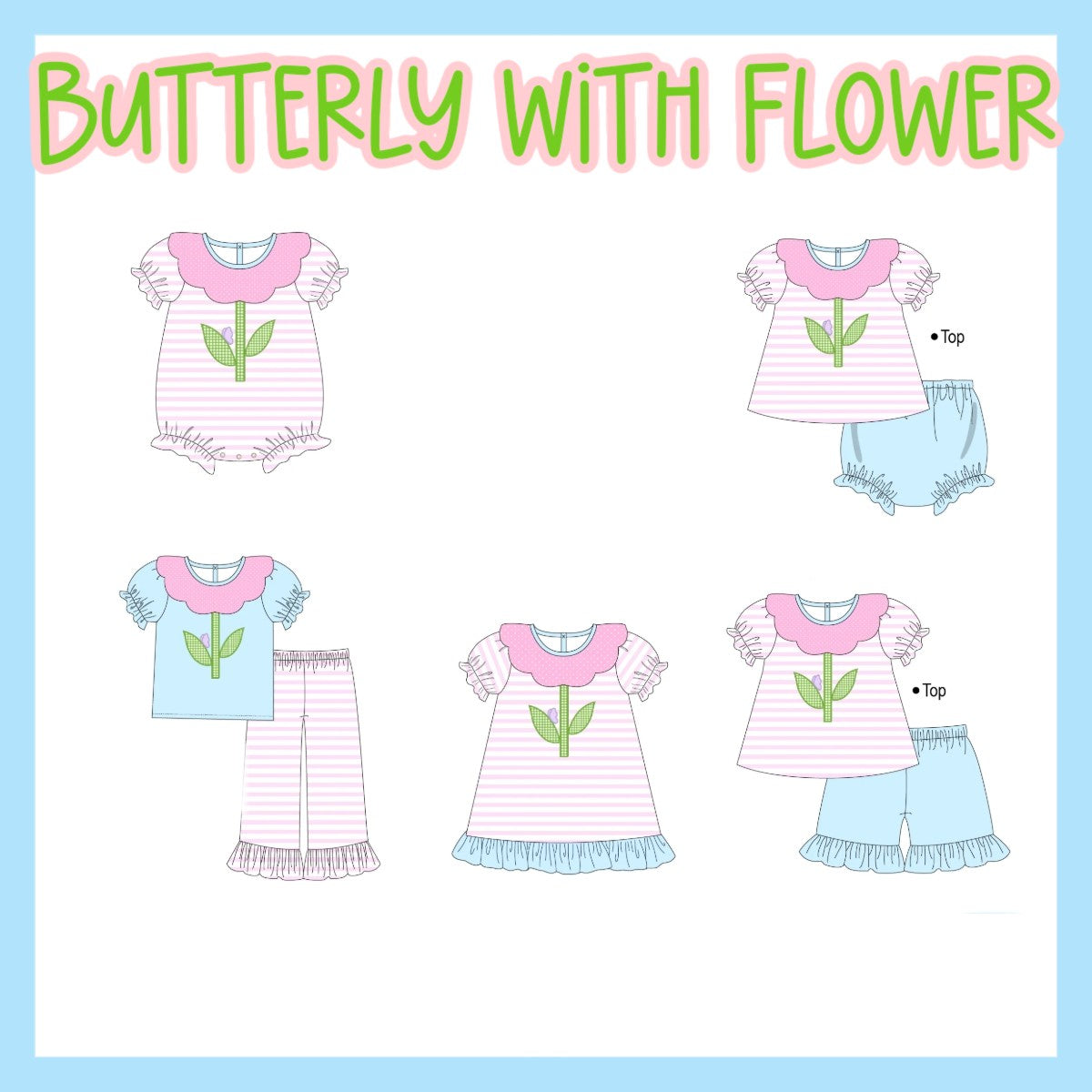 BUTTERFLY WITH FLOWER-ETA FEB