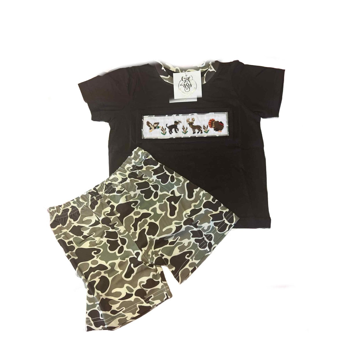 HUNTING TRIO SHORT SET