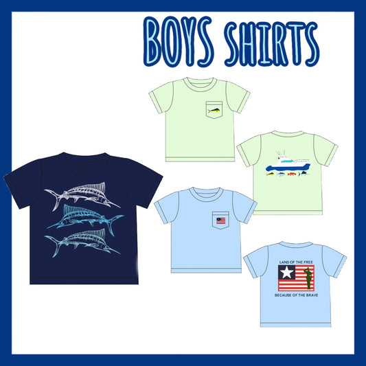 BOYS SHIRTS COLLECTION (ETA JUNE)