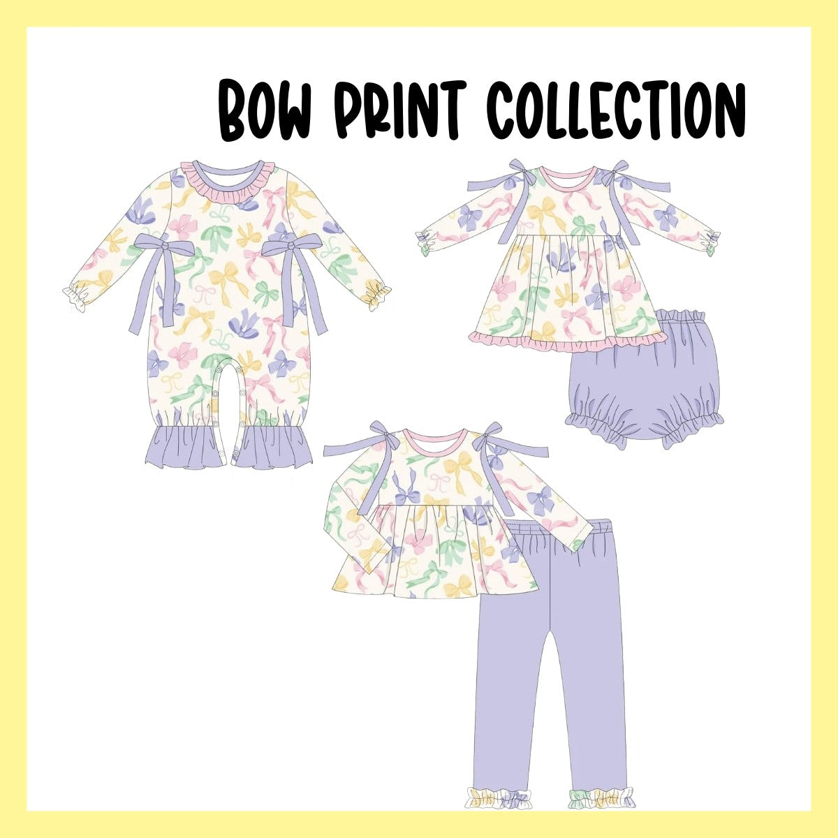 BOW PRINT COLLECTIOB (ETA EARLY JAN)