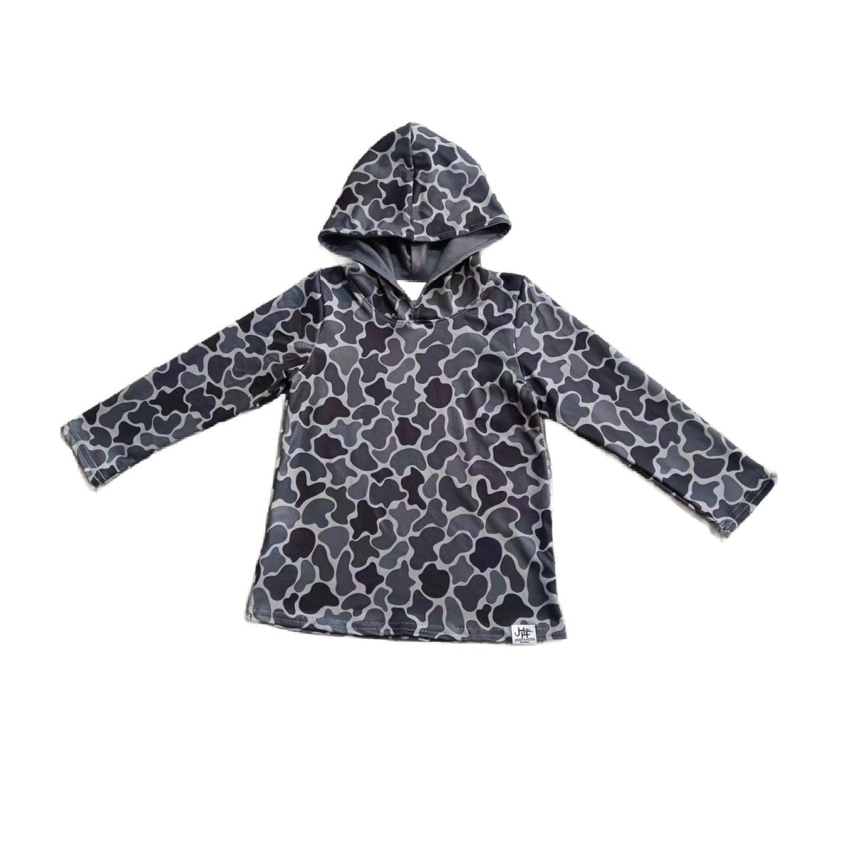 WS BLACK CAMO PULLOVER