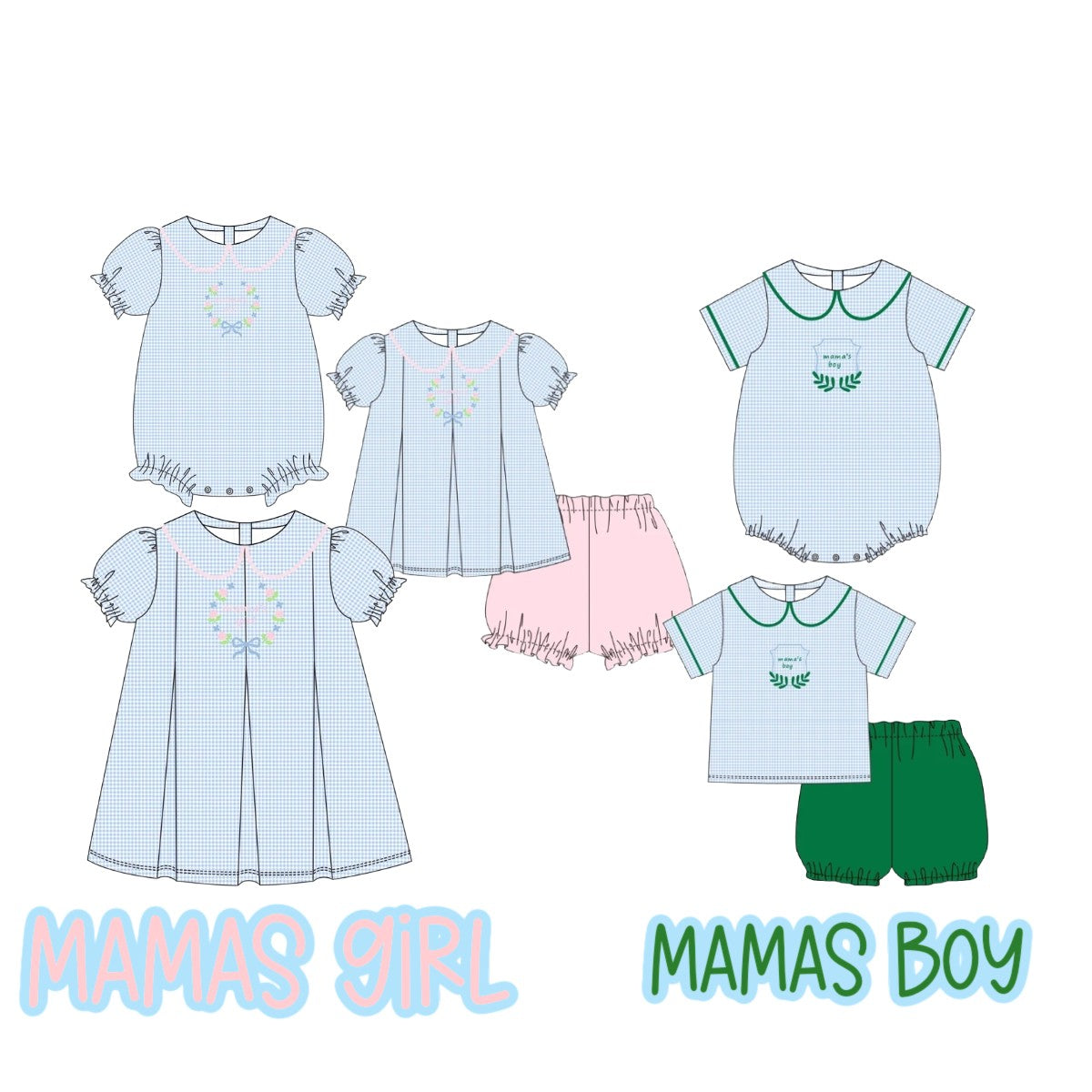 MAMAS GIRL/BOY COLLECTION-ETA MARCH