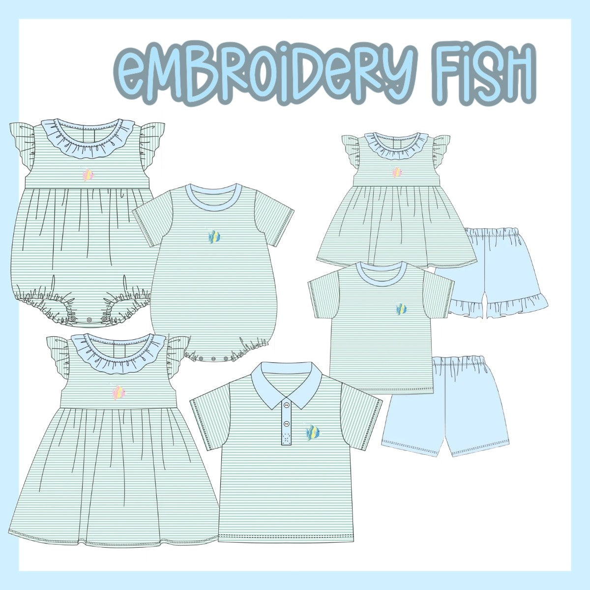 EMBROIDERY FISH-ETA MARCH