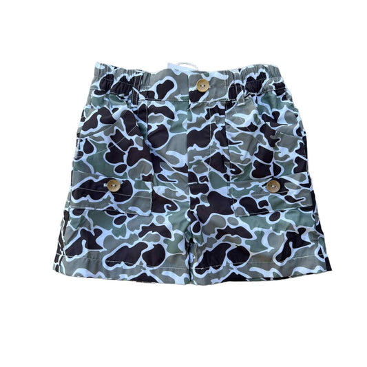 OLD CAMO FISHING SHORTS