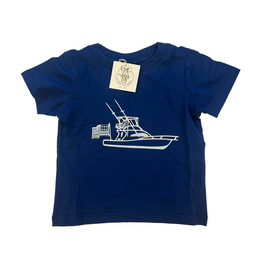 BOAT SCREEN PRINT SHIRT