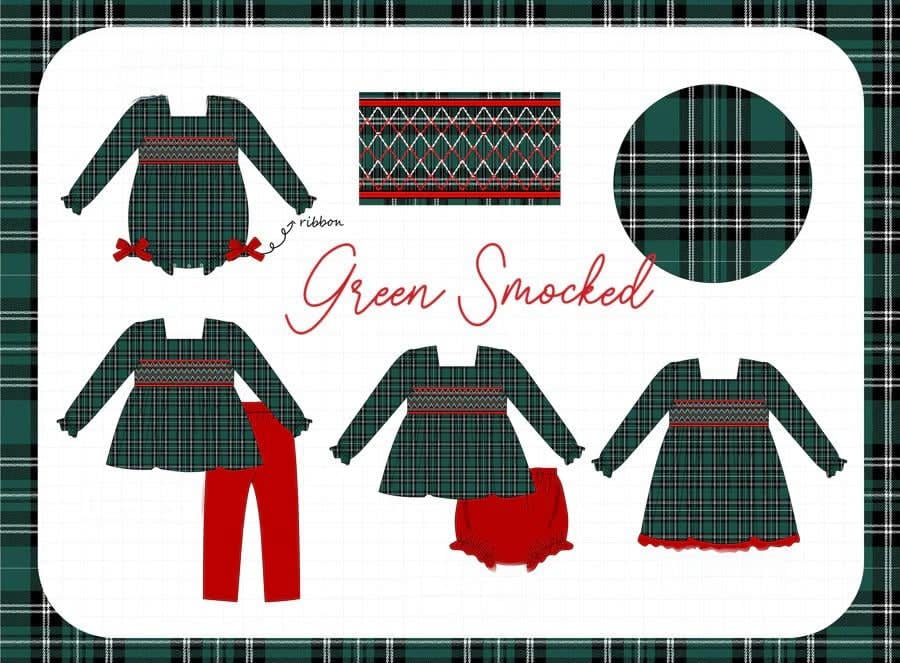 FOREST GREEN PLAID COLLECTION-ETA NOV