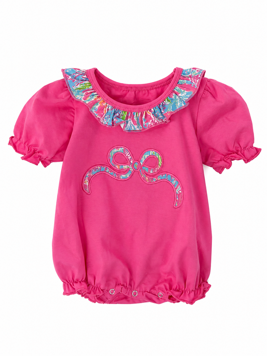 12/18M PINK LILLY BOW BUBBLE