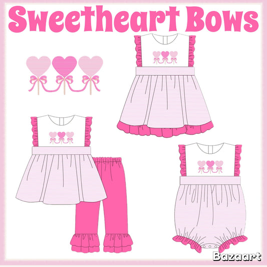 Sweetheart Bows - ETA December