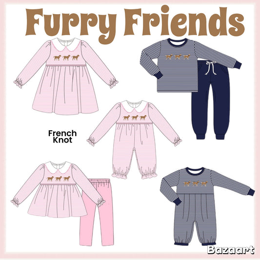 Furry Friends French Knot - ETA Dec