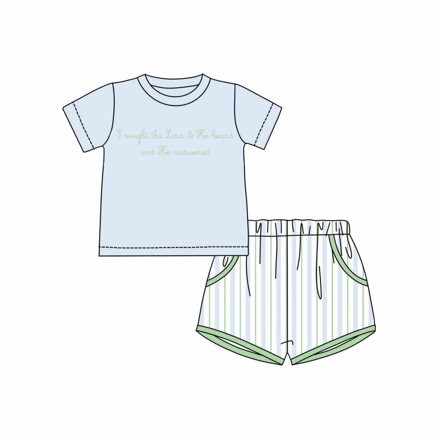 I SOUGHT THE LORD SHORT SET (ETA MAY)