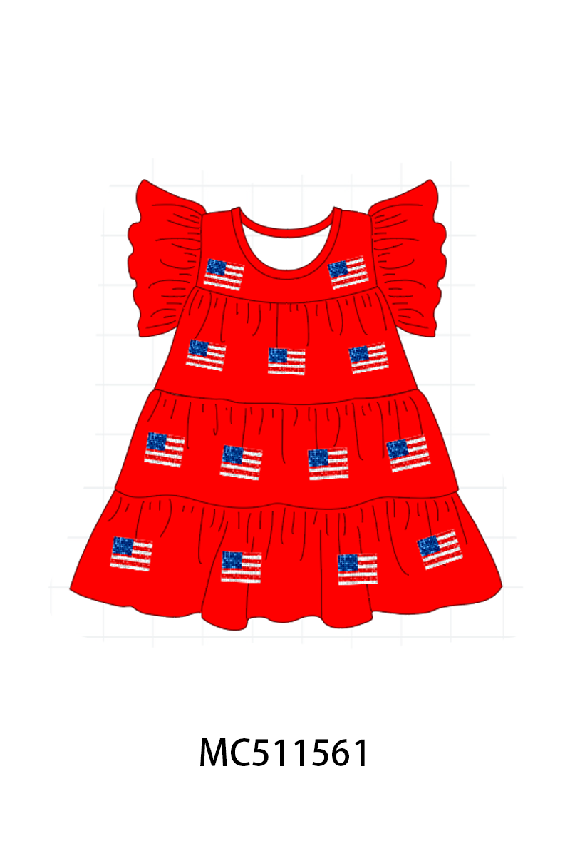 PATRIOTIC FLAG SEQUINS COLLECTION - ETA MAY