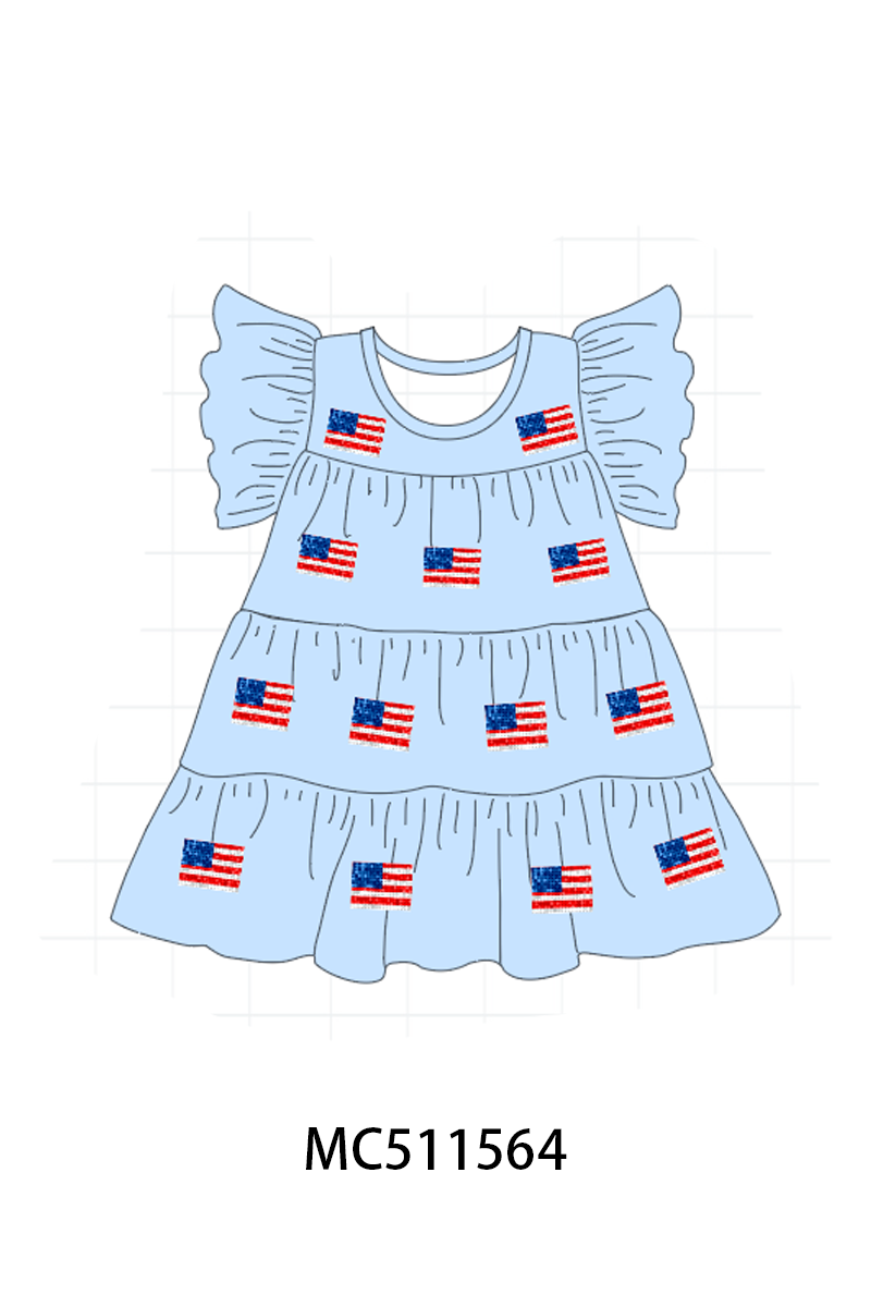PATRIOTIC FLAG SEQUINS COLLECTION - ETA MAY