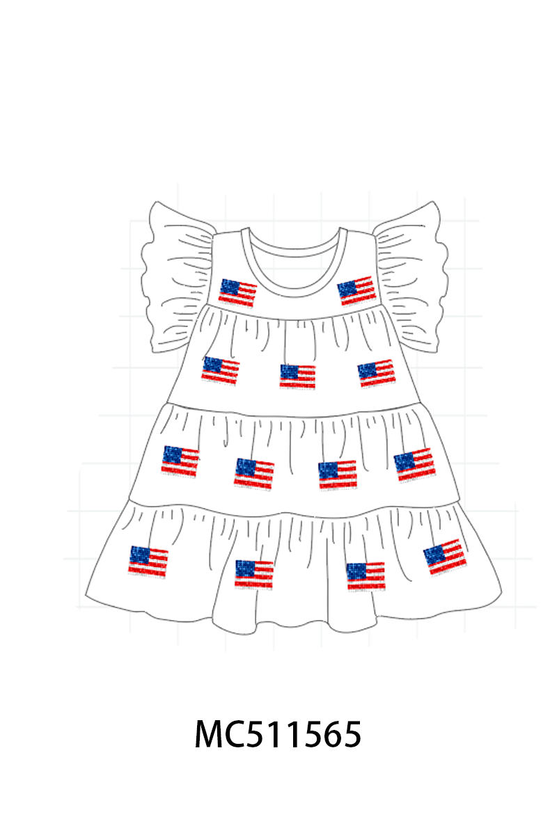 PATRIOTIC FLAG SEQUINS COLLECTION - ETA MAY