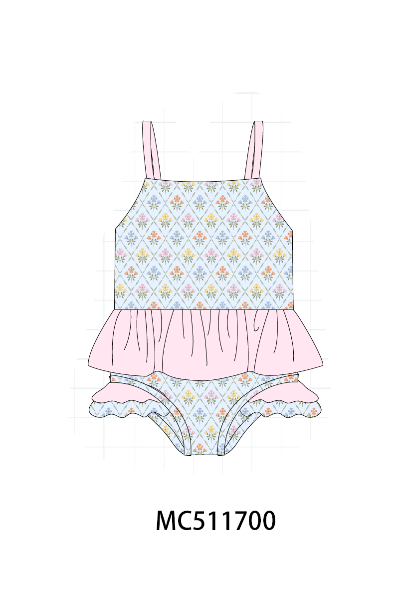 BLUE FLORAL CHECKS COLLECTION - ETA MAY