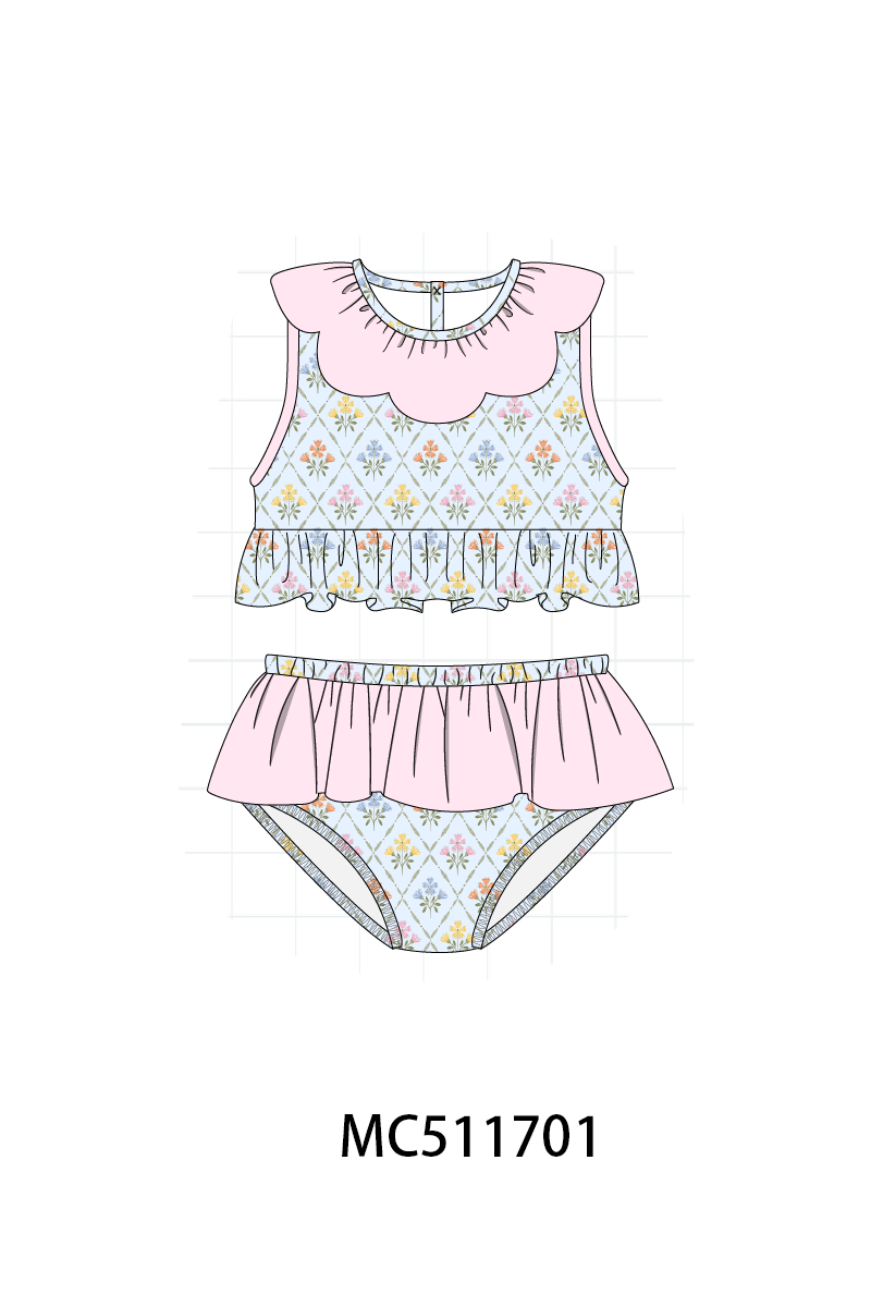 BLUE FLORAL CHECKS COLLECTION - ETA MAY