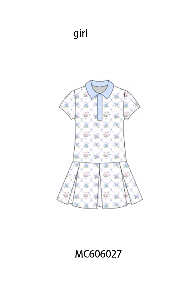 PO95 Blue floral print mom&me active collection 2