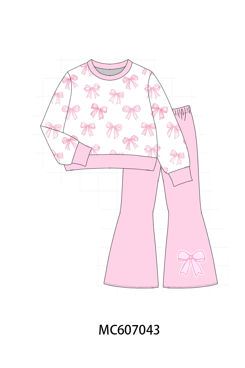 GIRLS BOW PANTS SET (ETA EARLY JAN)