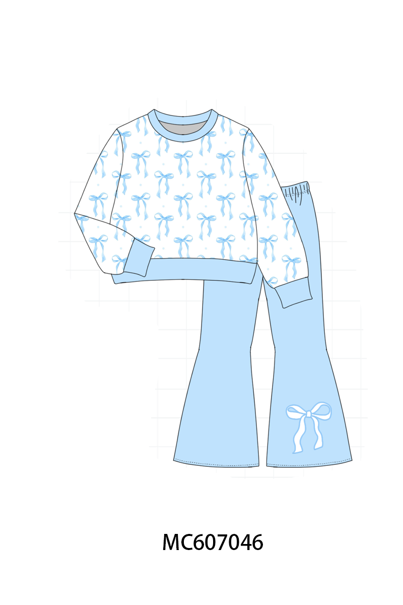 GIRLS BOW PANTS SET (ETA EARLY JAN)