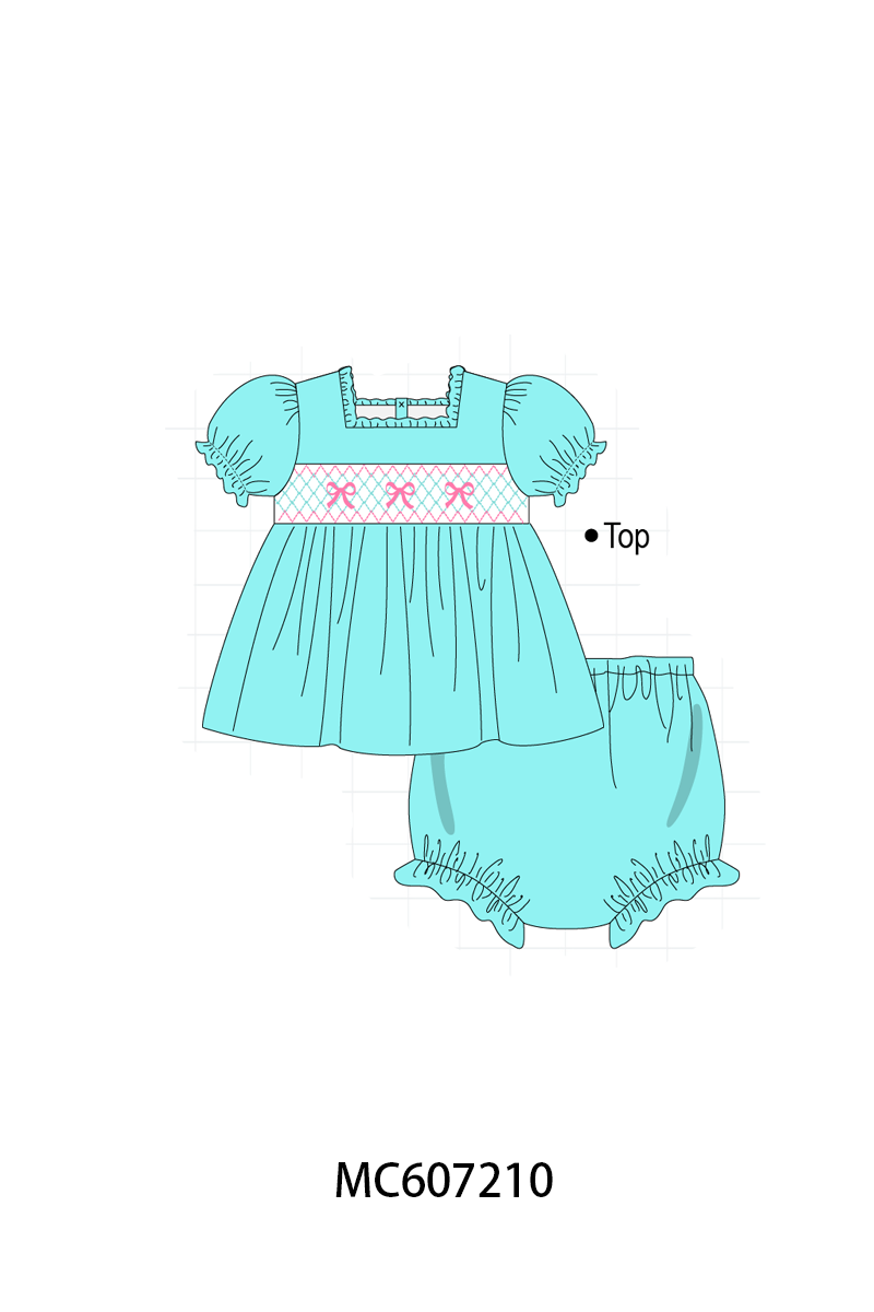 MACHINE SMOCKED BOW-ETA JAN