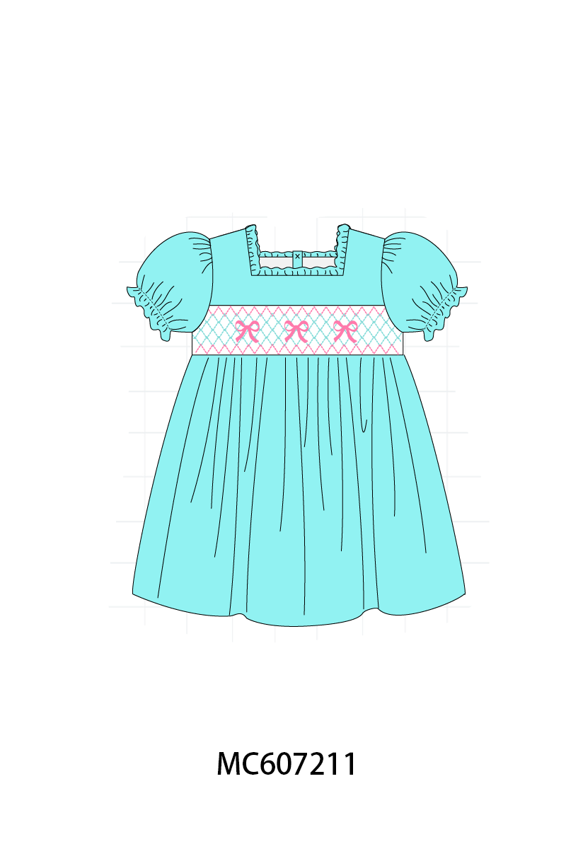 MACHINE SMOCKED BOW-ETA JAN
