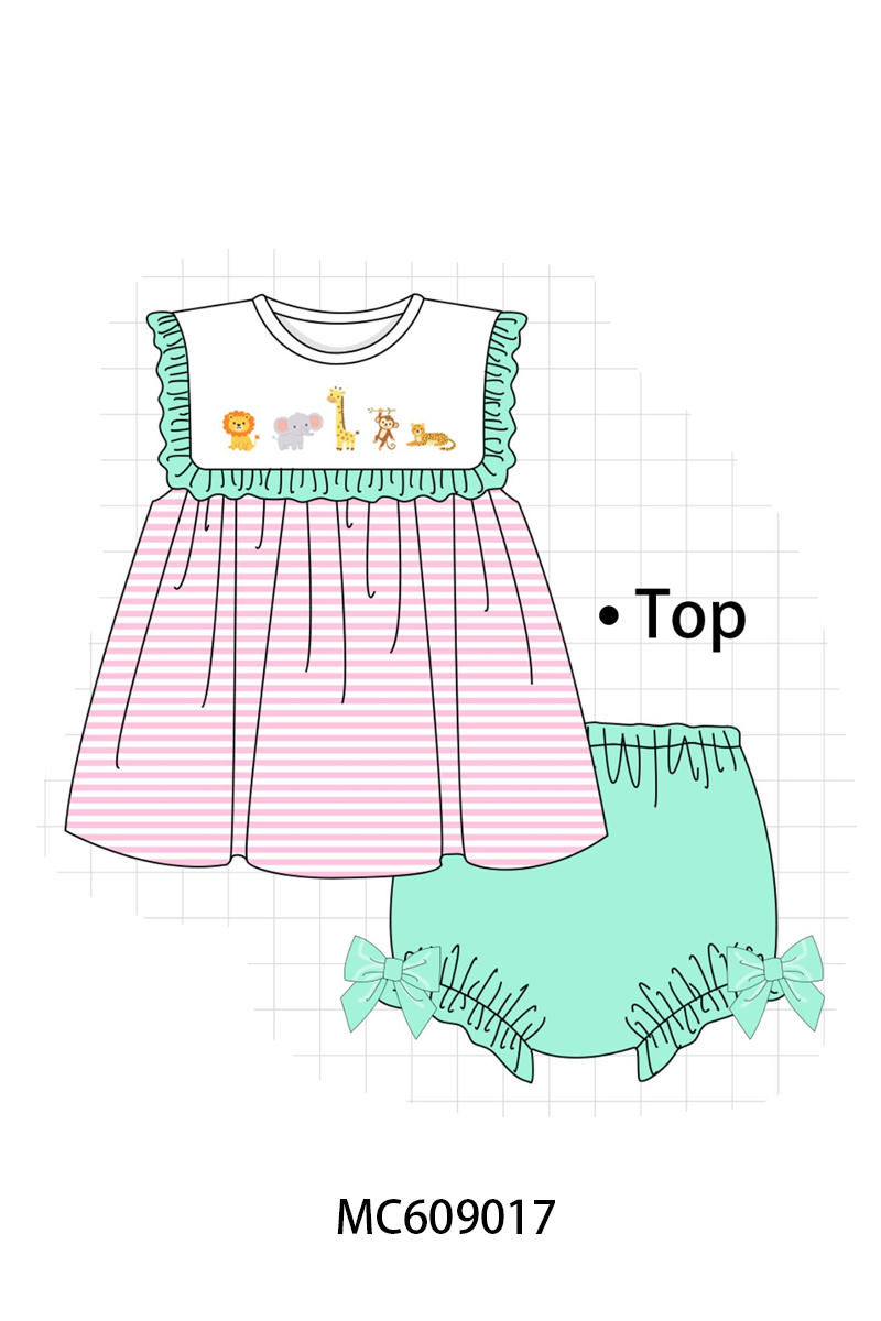 EMBRODIERY ZOO COLLECTION-ETA LATE FEB