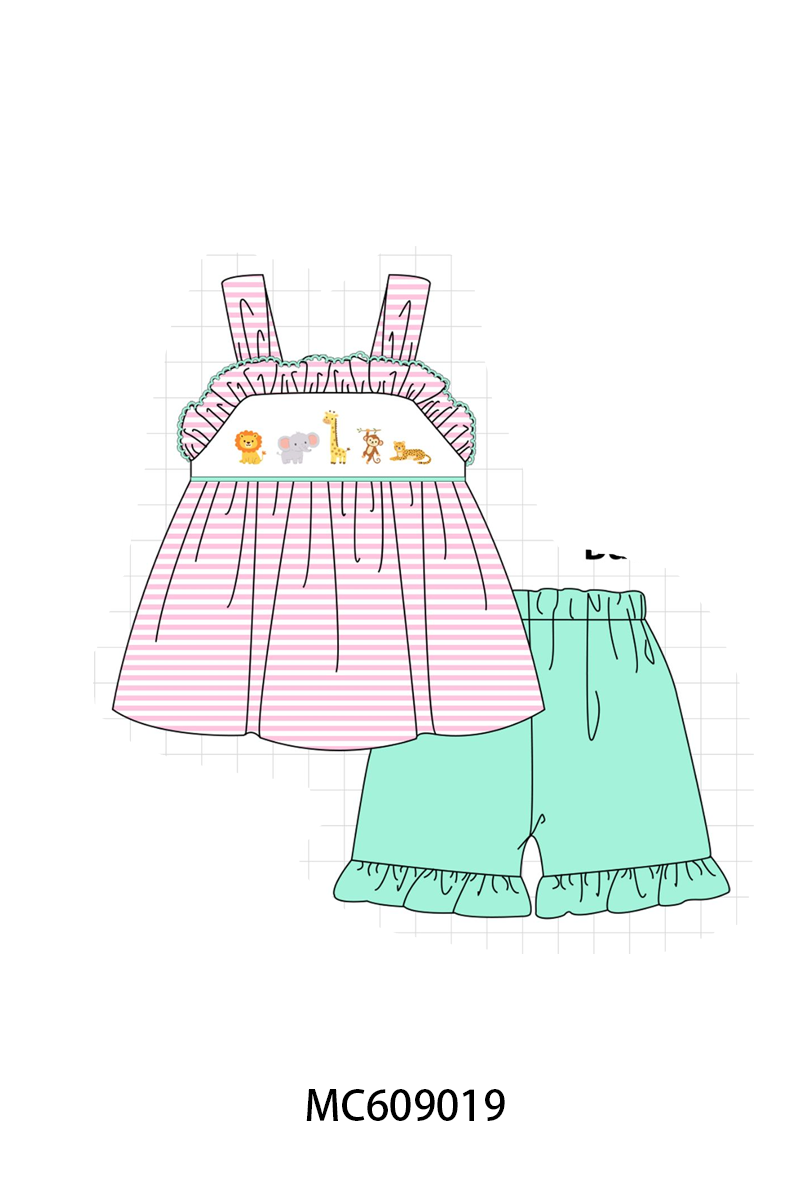 EMBRODIERY ZOO COLLECTION-ETA LATE FEB