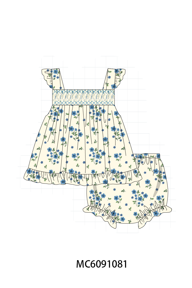 BLUE FLORAL COLLECTION-ETA MARCH