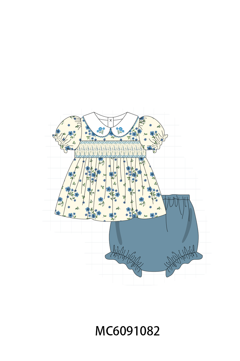 BLUE FLORAL COLLECTION-ETA MARCH