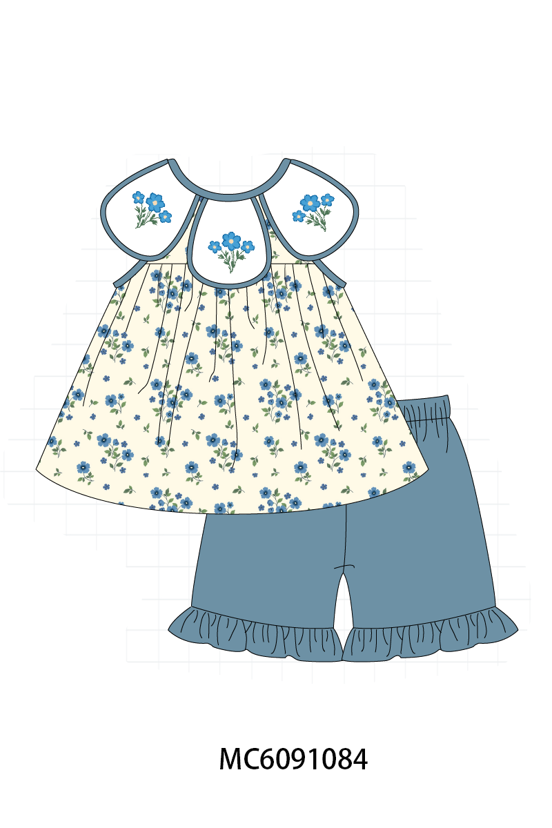 BLUE FLORAL COLLECTION-ETA MARCH