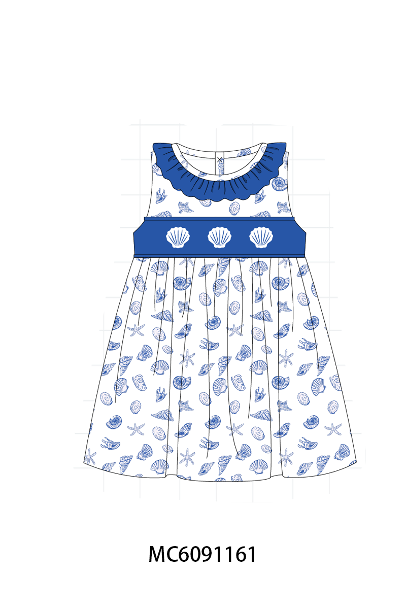 SEASHELL EMBRODIERY-ETA APRIL