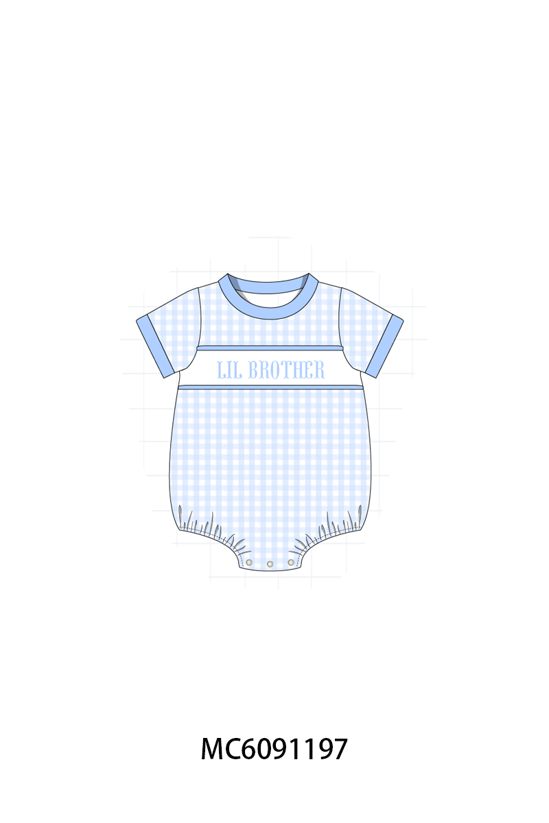 SISTER/BROTHER EMBRODIERY COLLECTION-ETA APRIL