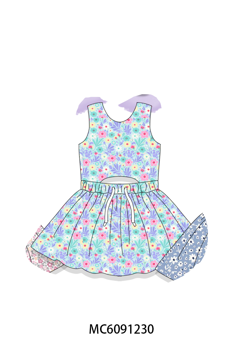 FLORAL GIRLS DRESS-ETA APRIL