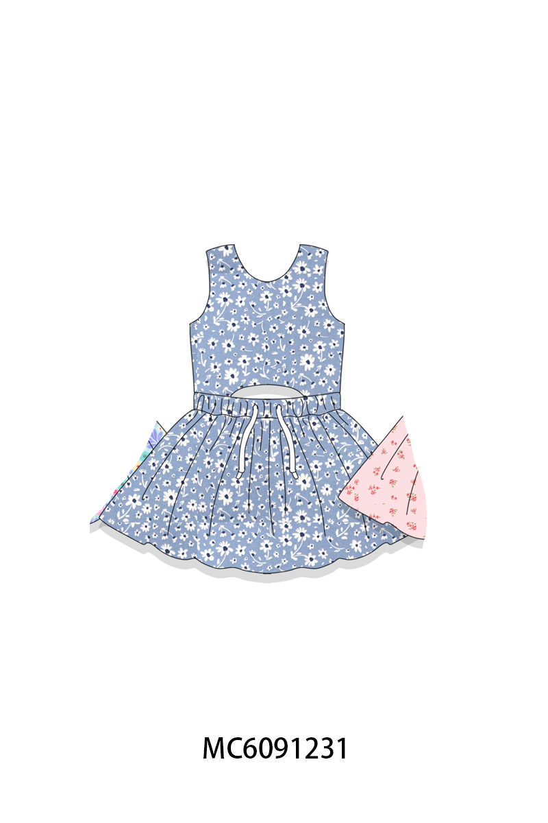 FLORAL GIRLS DRESS-ETA APRIL