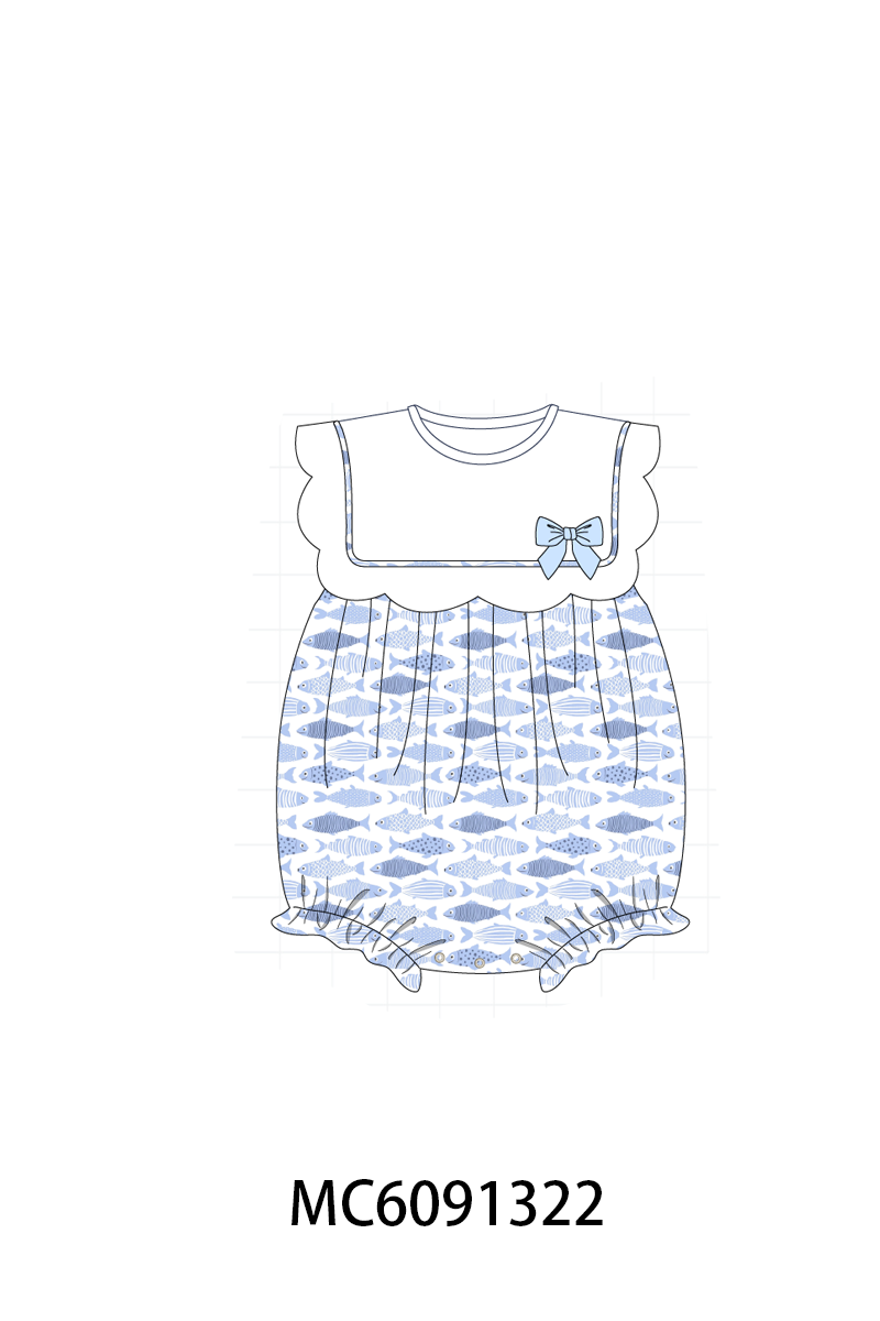 BLUE FISH PRINT COLELCTION #2-ETA APRIL