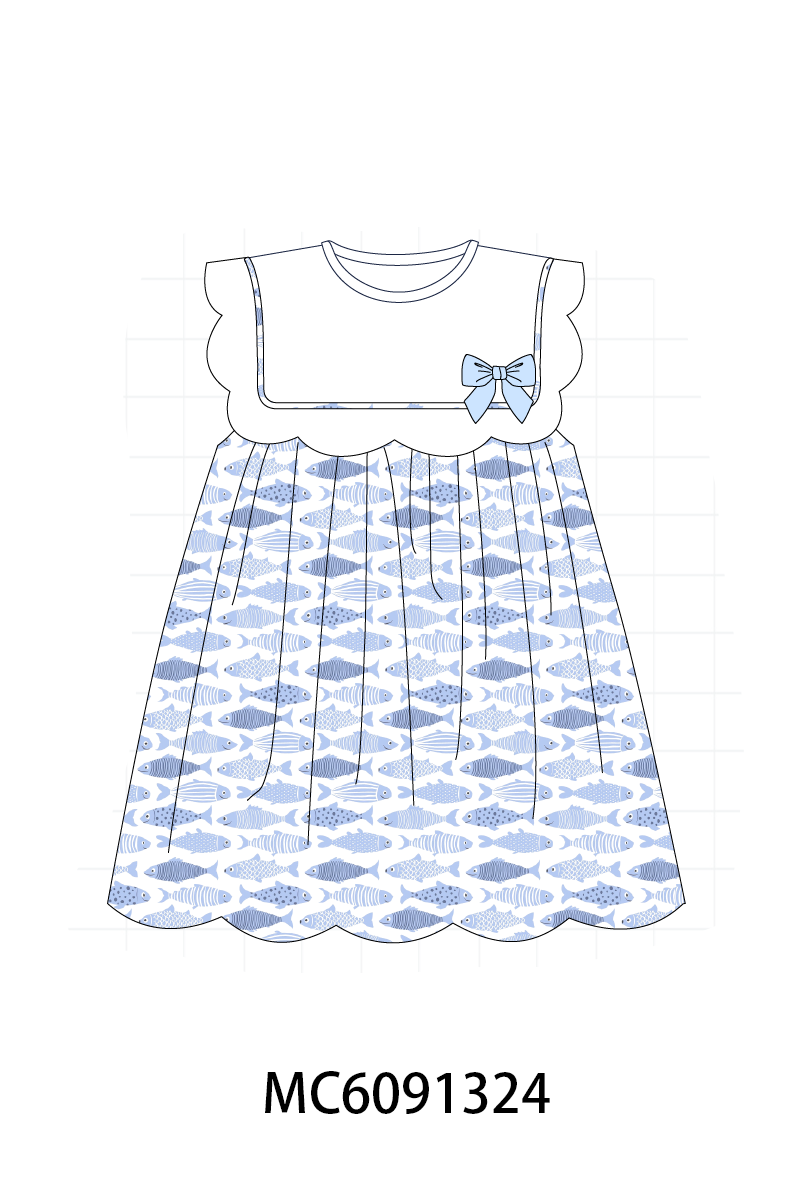 BLUE FISH PRINT COLELCTION #2-ETA APRIL
