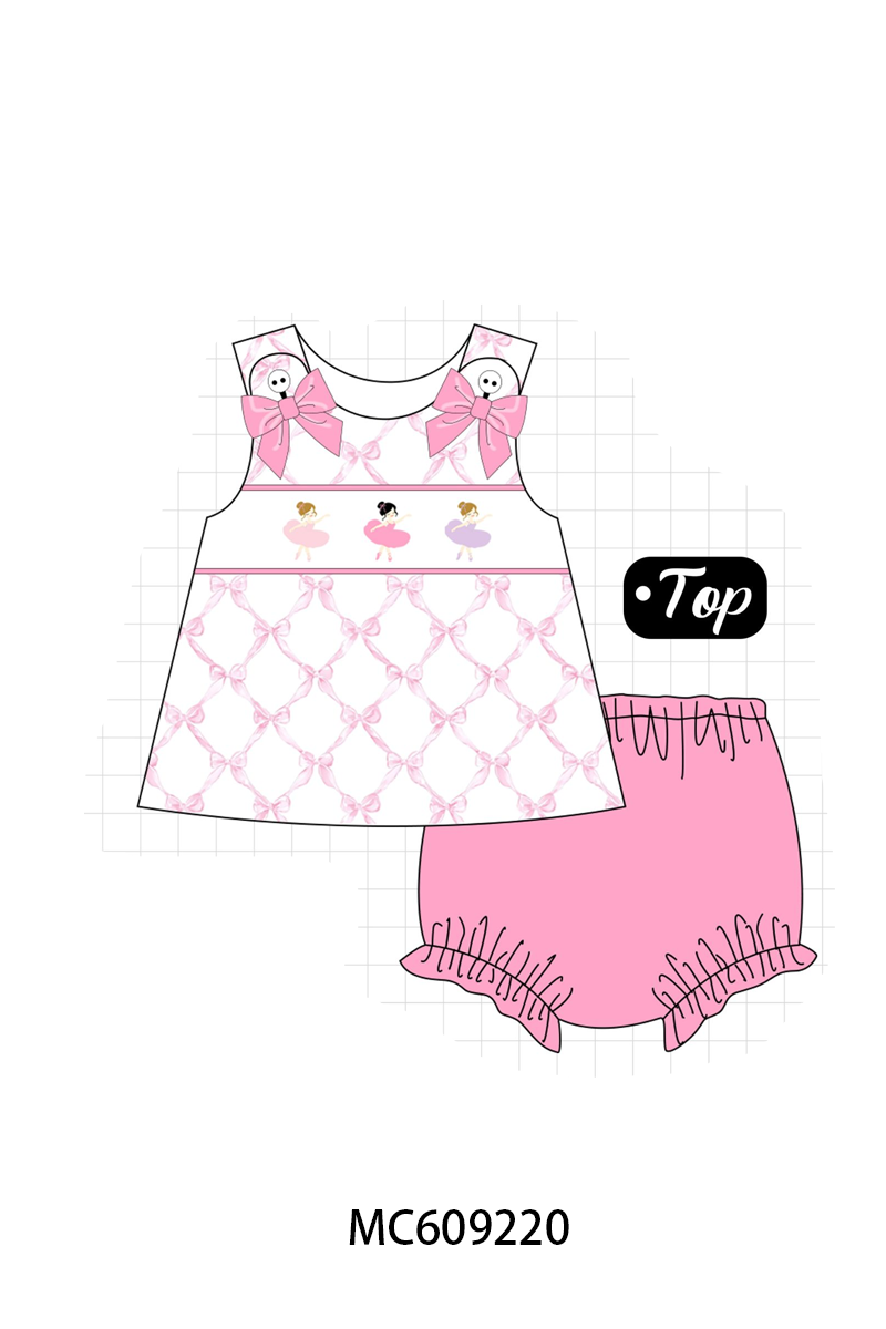 PINK BALLET EMBROIDERY COLLECTION-ETA LATE FEB