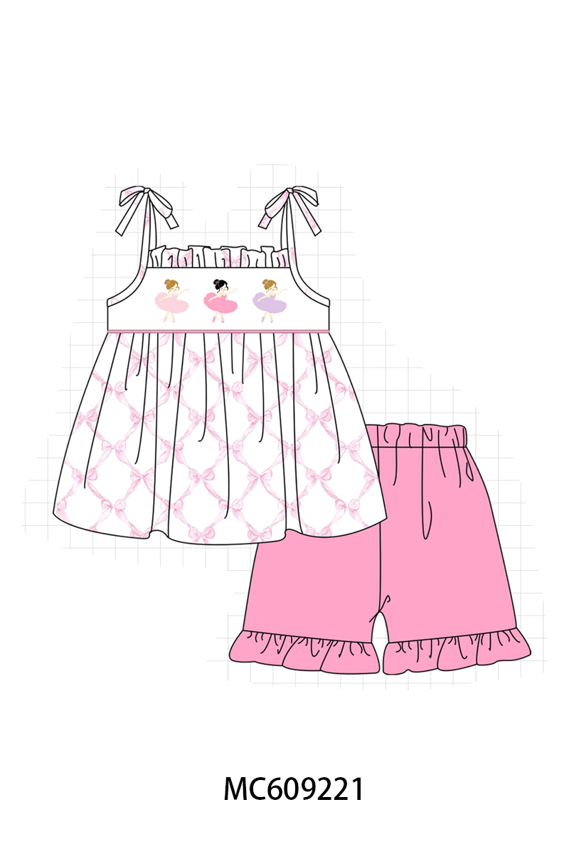 PINK BALLET EMBROIDERY COLLECTION-ETA LATE FEB