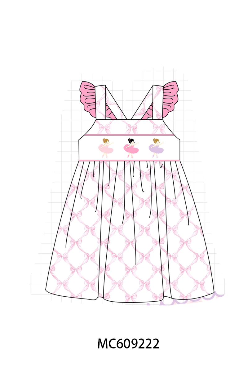PINK BALLET EMBROIDERY COLLECTION-ETA LATE FEB