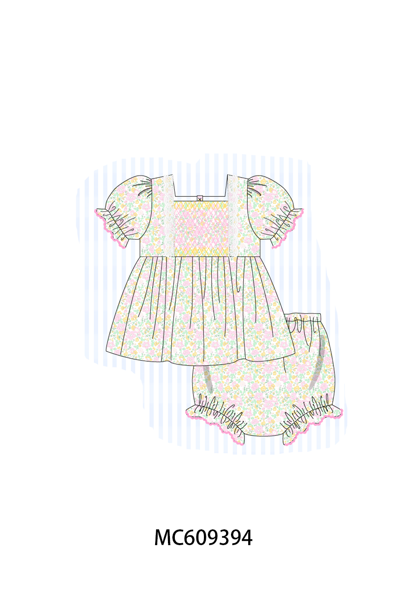FLORAL SMOCKED COLLECTION-ETA LATE FEB