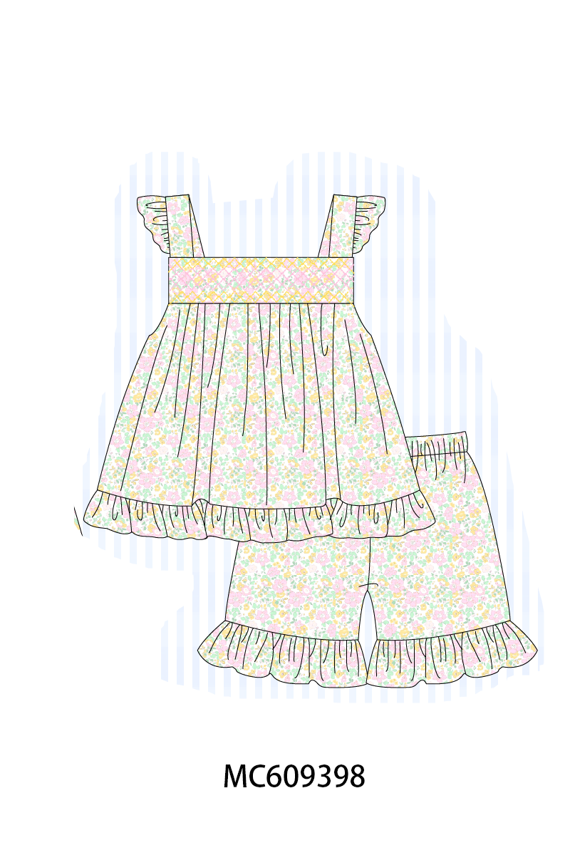 FLORAL SMOCKED COLLECTION-ETA LATE FEB